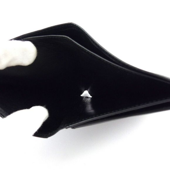 Authentic used Cartier two-fold wallet Pasha leather - Picture 8 of 8